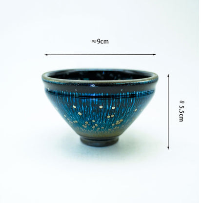 Starry sky oil-drop Jianzhan tea cup