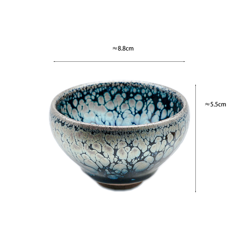 Blue oil-drop Jianzhan tea cup/water cup.